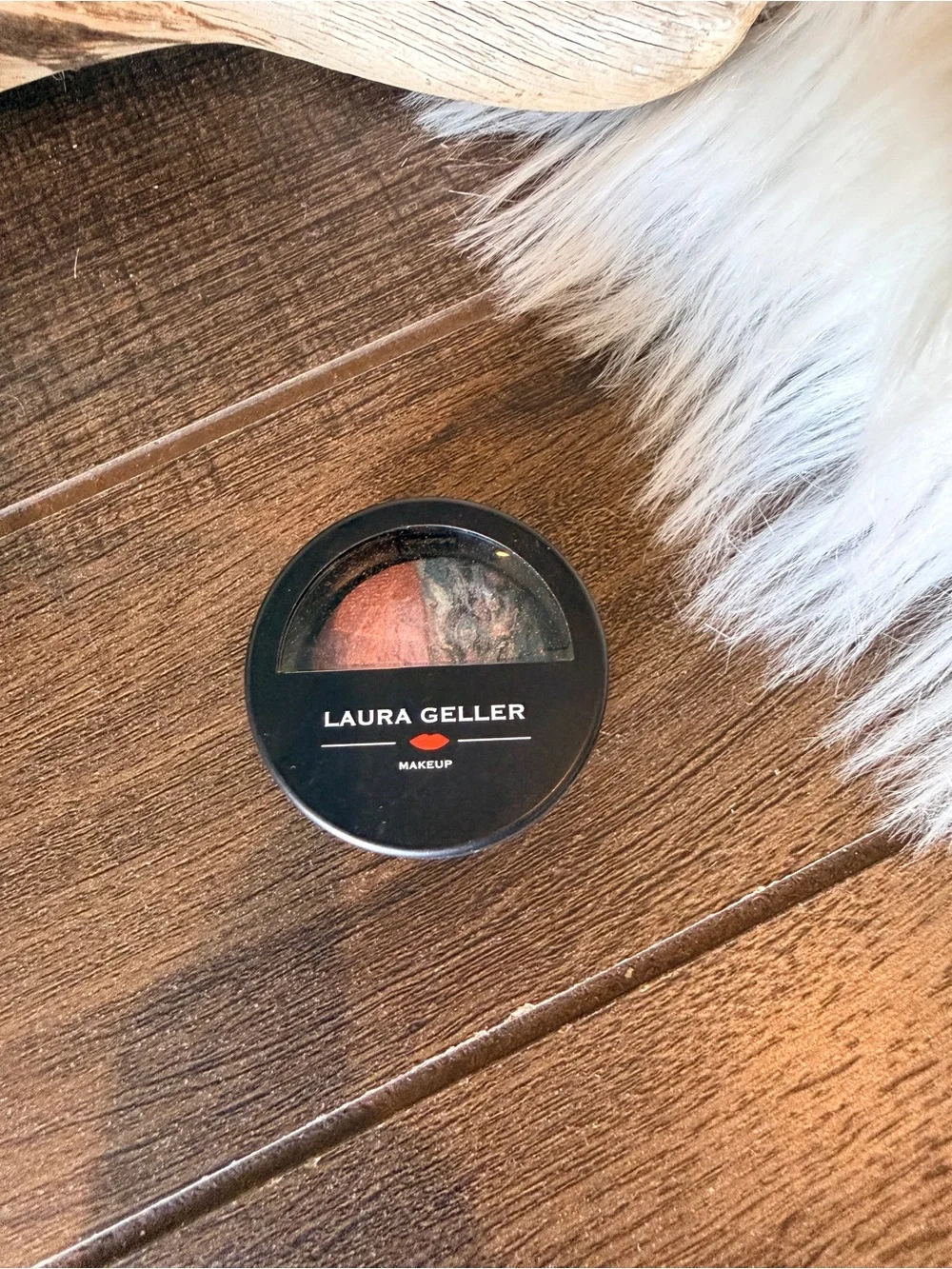 Laura Geller baked eyeshadow in moonstone blue heaven